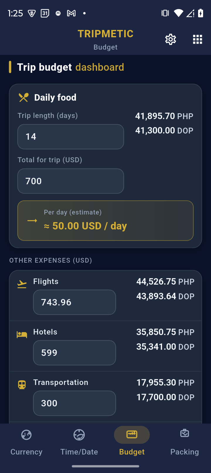 Spending Power Dashboard