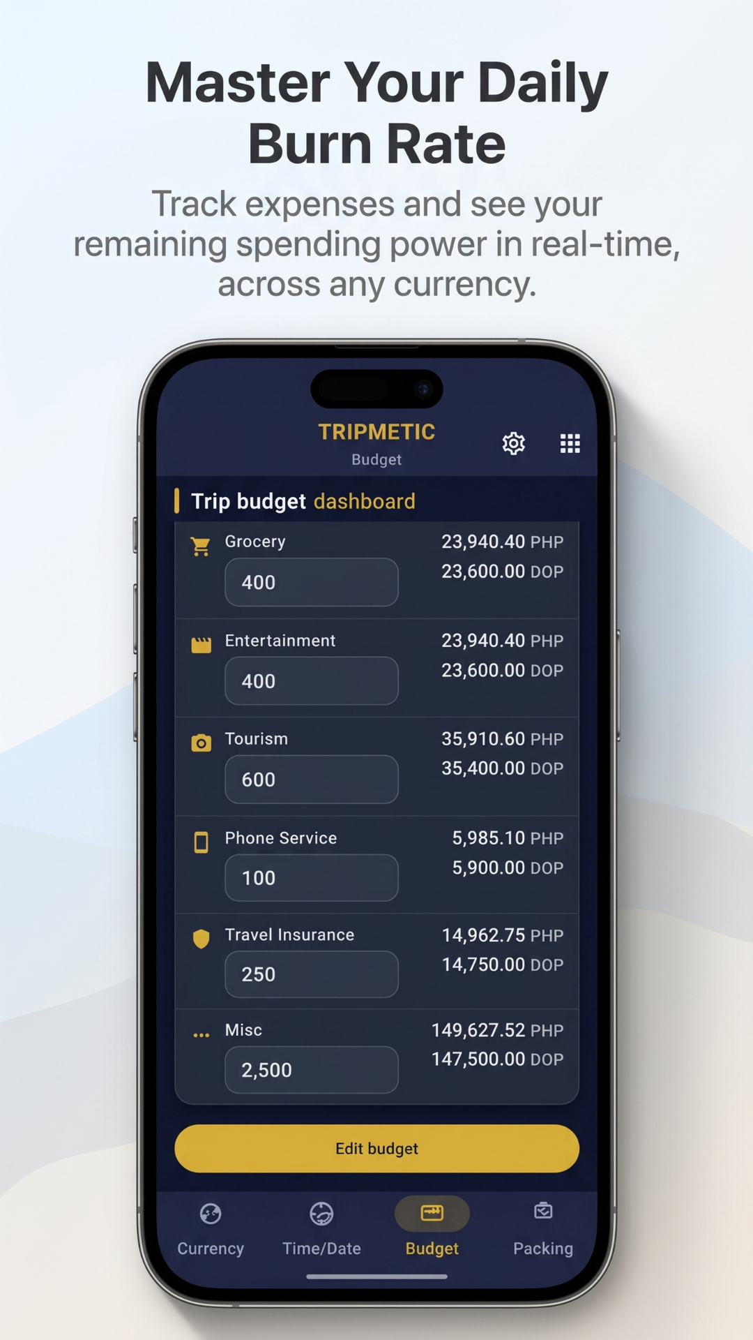 Tripmetic Crypto Conversion
